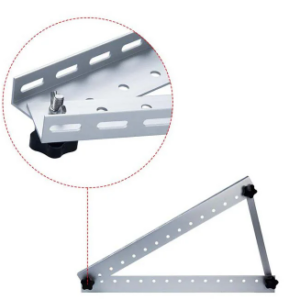 Flex-Power Solarmodul Halterung für Flachdach und Wand – Bild 2