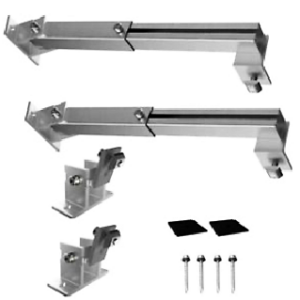 Flex-Power-XL Solarmodul Halterung u. Aufständerung 59cm - 100cm 2 Flex-Power-XL Solarmodul Halterung u. Aufständerung 59cm - 100cm – Bild 1
