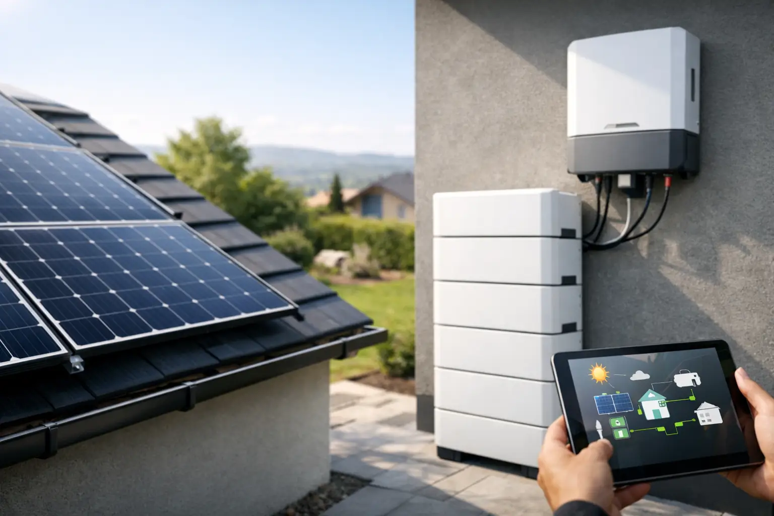 Home 26 Bestehende PV-Anlage erweitern mit Speicher