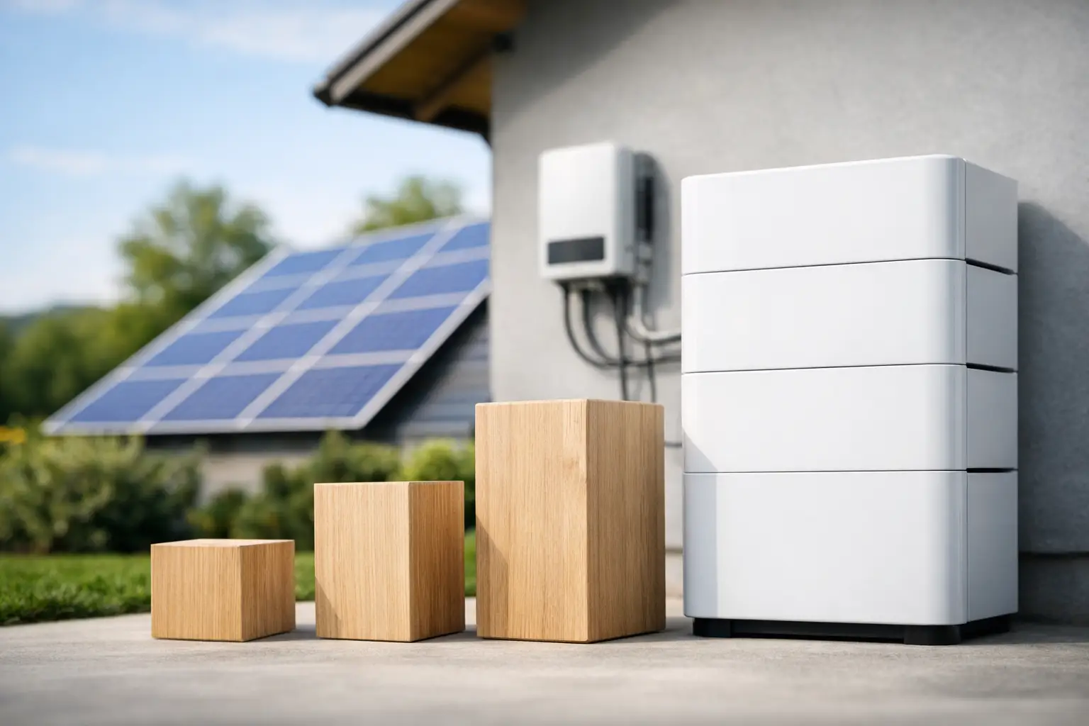 Wie groß muss ein Stromspeicher sein?