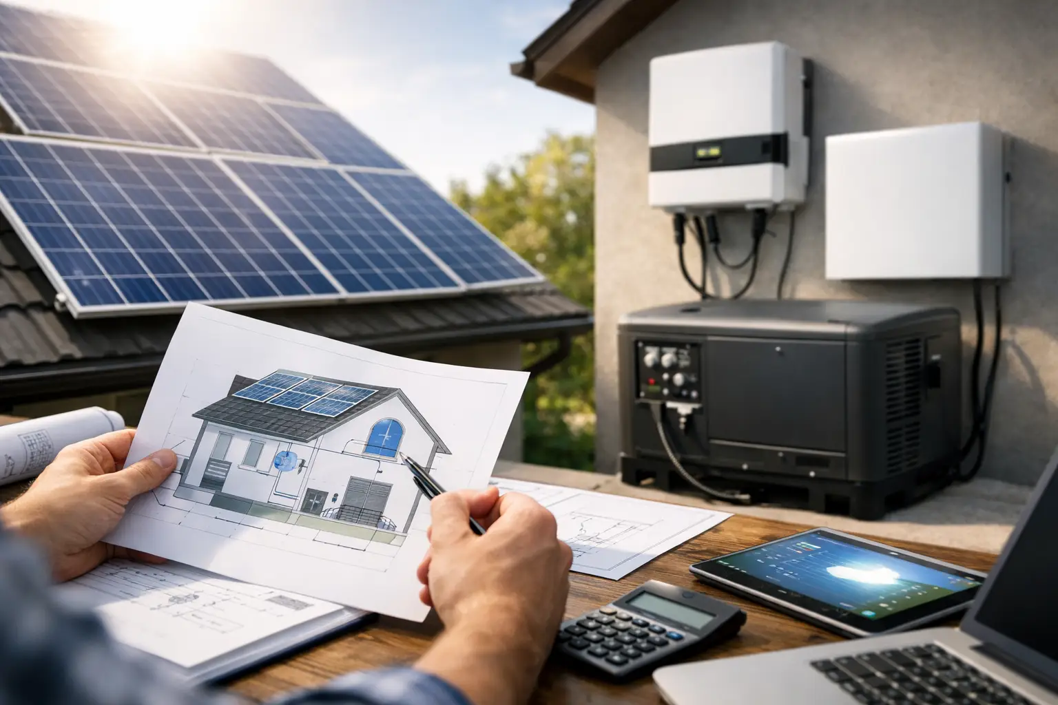 Home 26 Notstromfähige PV-Anlage planen: So geht’s
