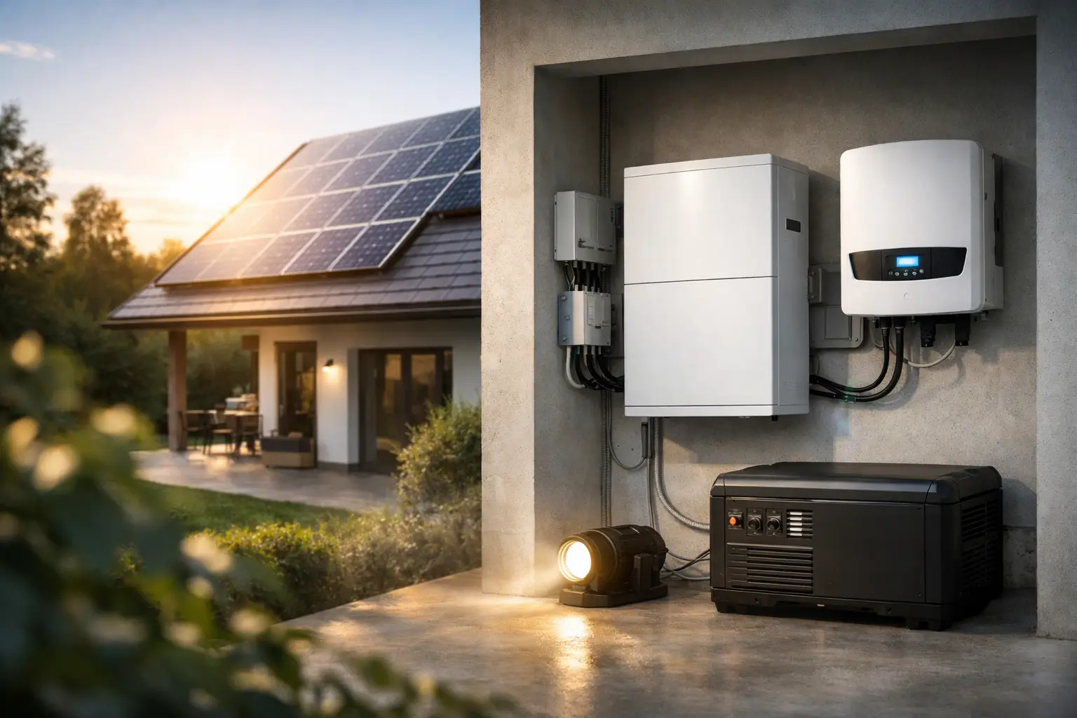 Home 26 Notstromversorgung im Haus mit Photovoltaik