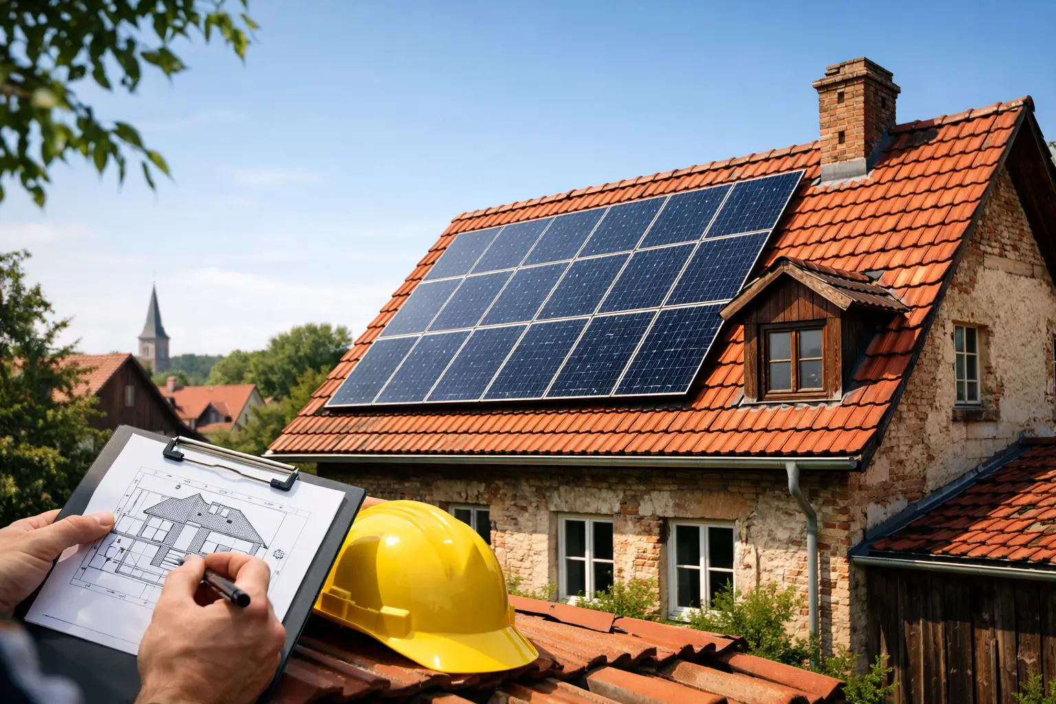 Home 26 Solaranlage für Altbau auswählen: worauf es ankommt