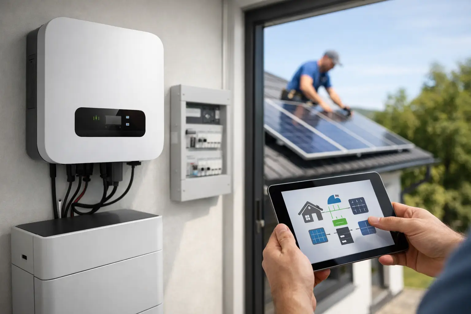 Home 26 Hybridwechselrichter Test für die Hausanlage